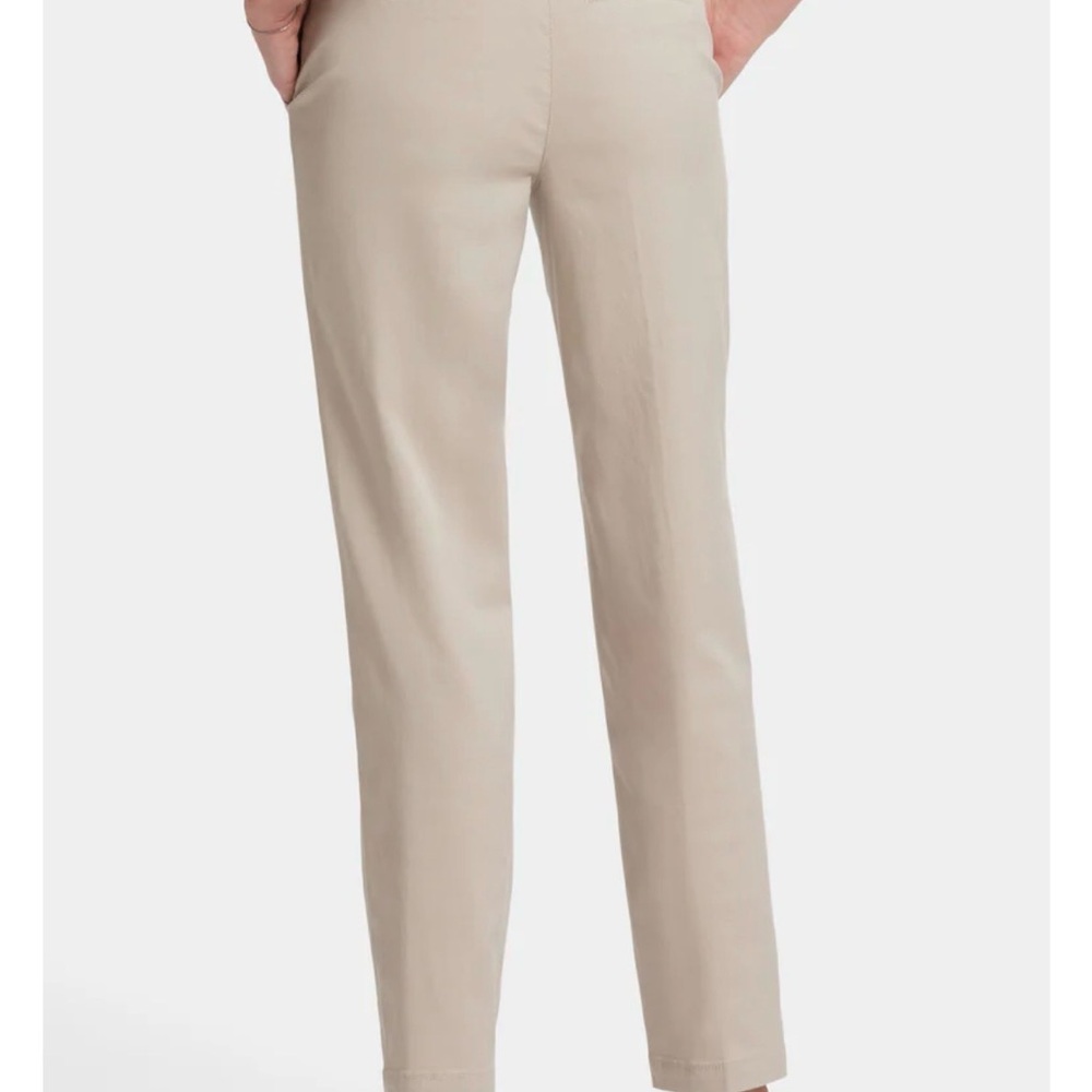 Charter Club Straight-Leg Pants in Light Beige - Picture 2 of 13